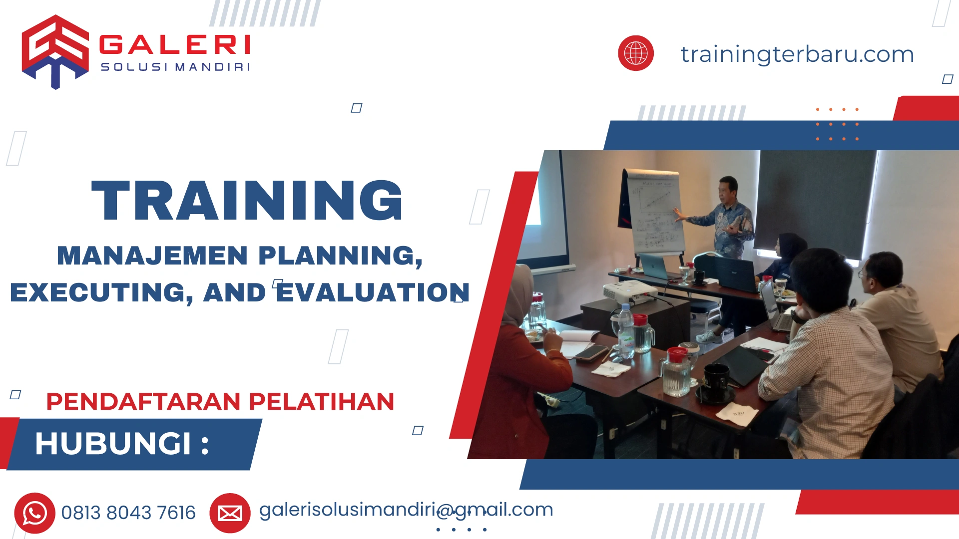 TRAINING MANAJEMEN PLANNING, EXECUTING, AND EVALUATION