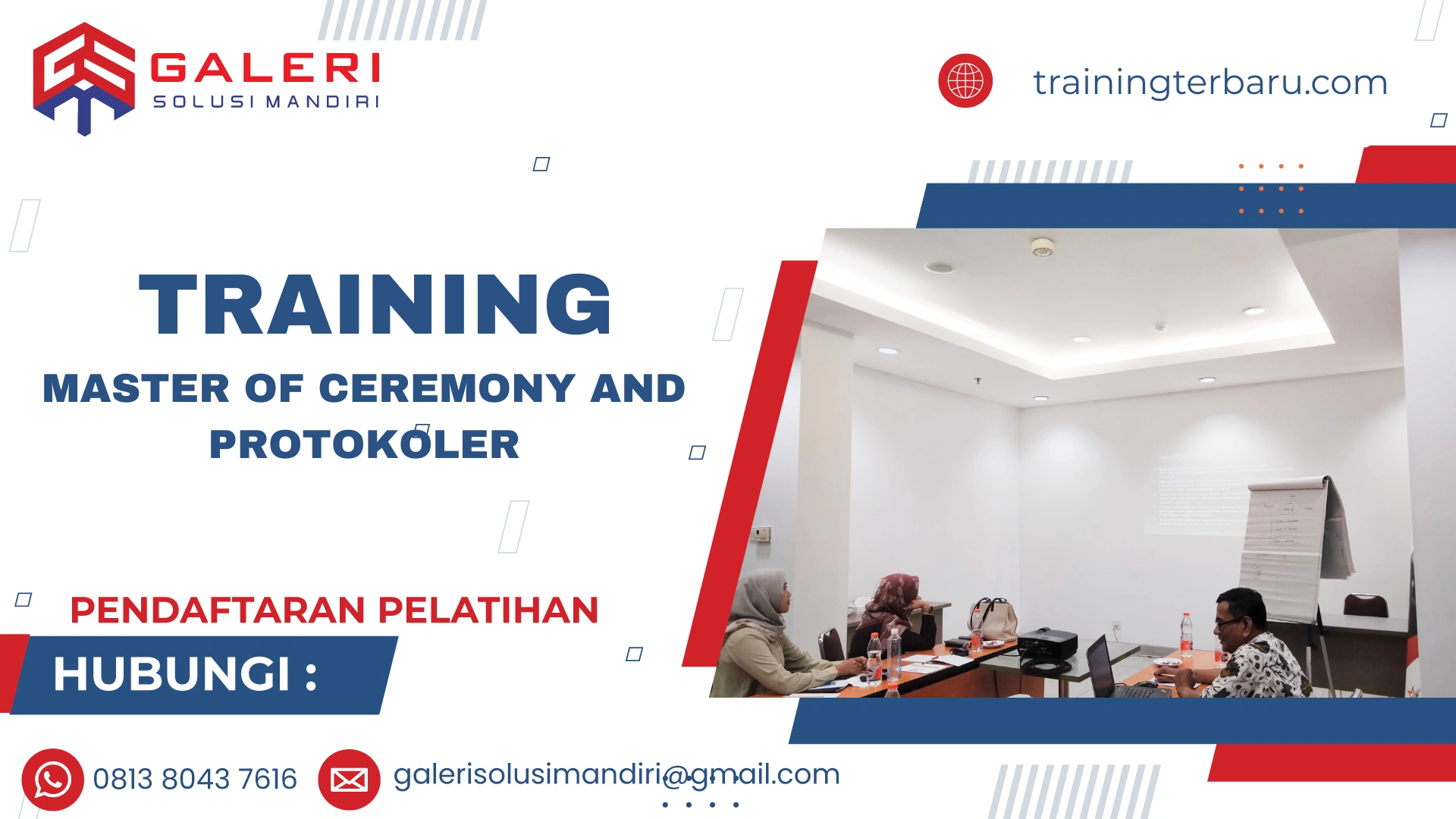 TRAINING MASTER OF CEREMONY AND PROTOKOLER