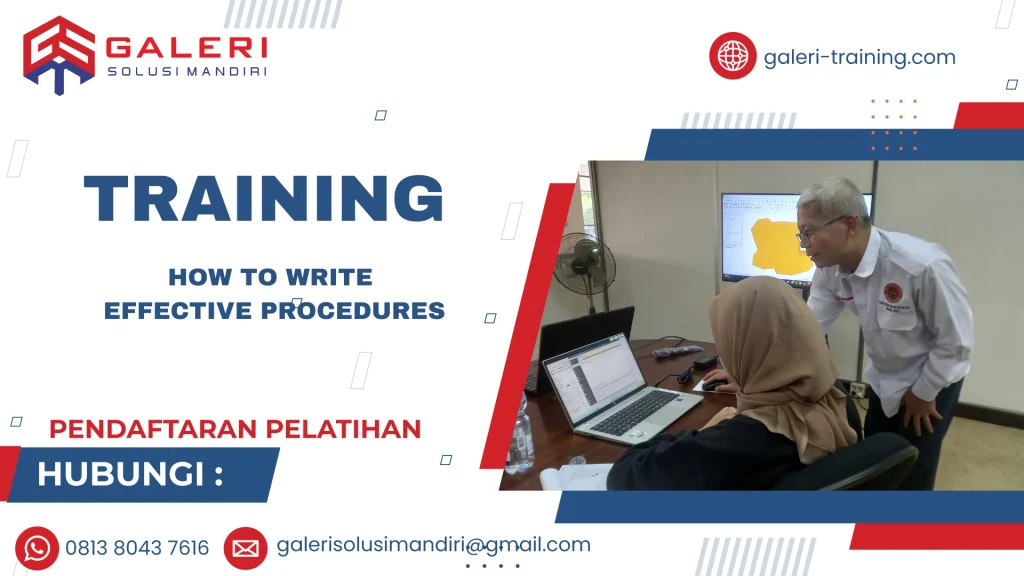 TRAINING HOW TO WRITE EFFECTIVE PROCEDURES