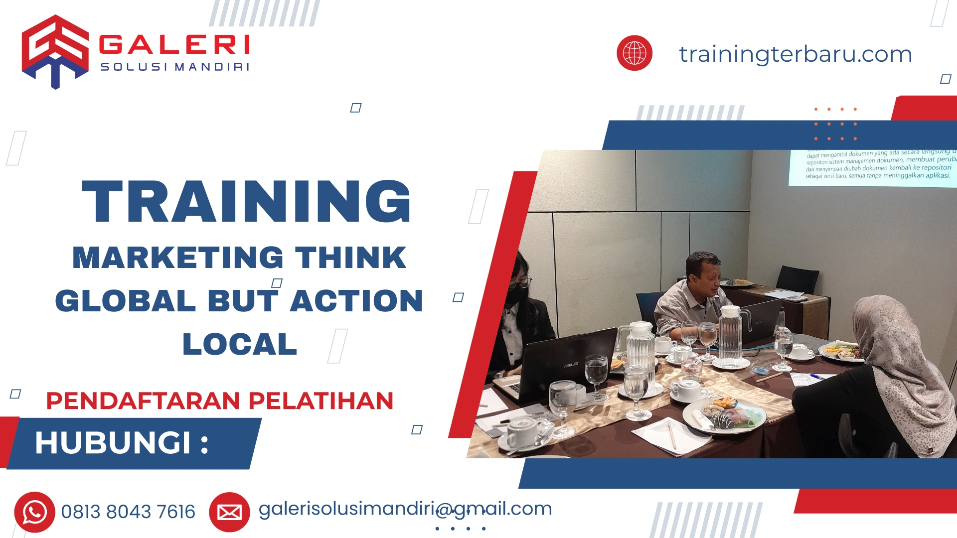TRAINING MARKETING THINK GLOBAL BUT ACTION LOCAL
