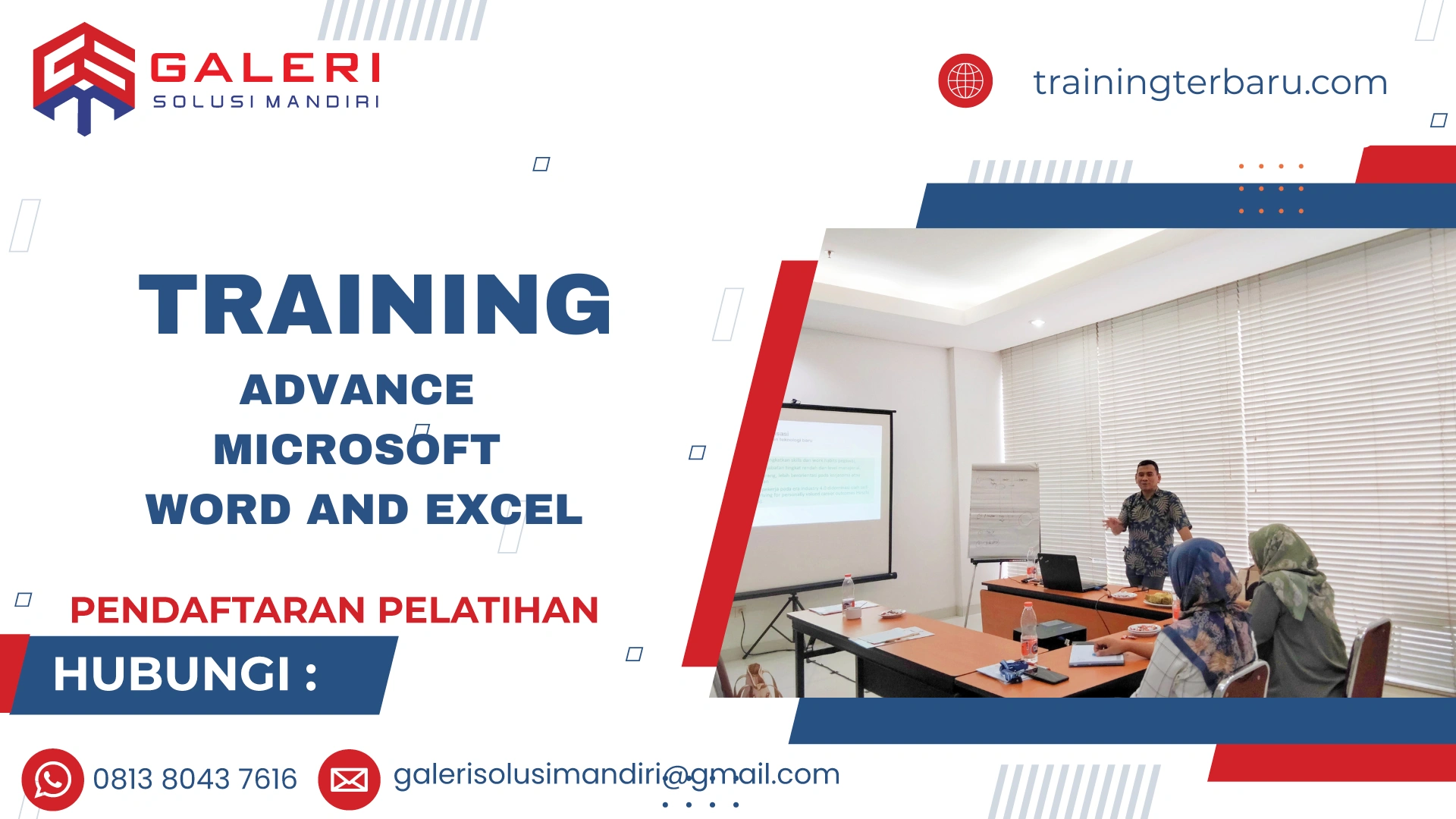 TRAINING ADVANCE MICROSOFT WORD AND EXCEL
