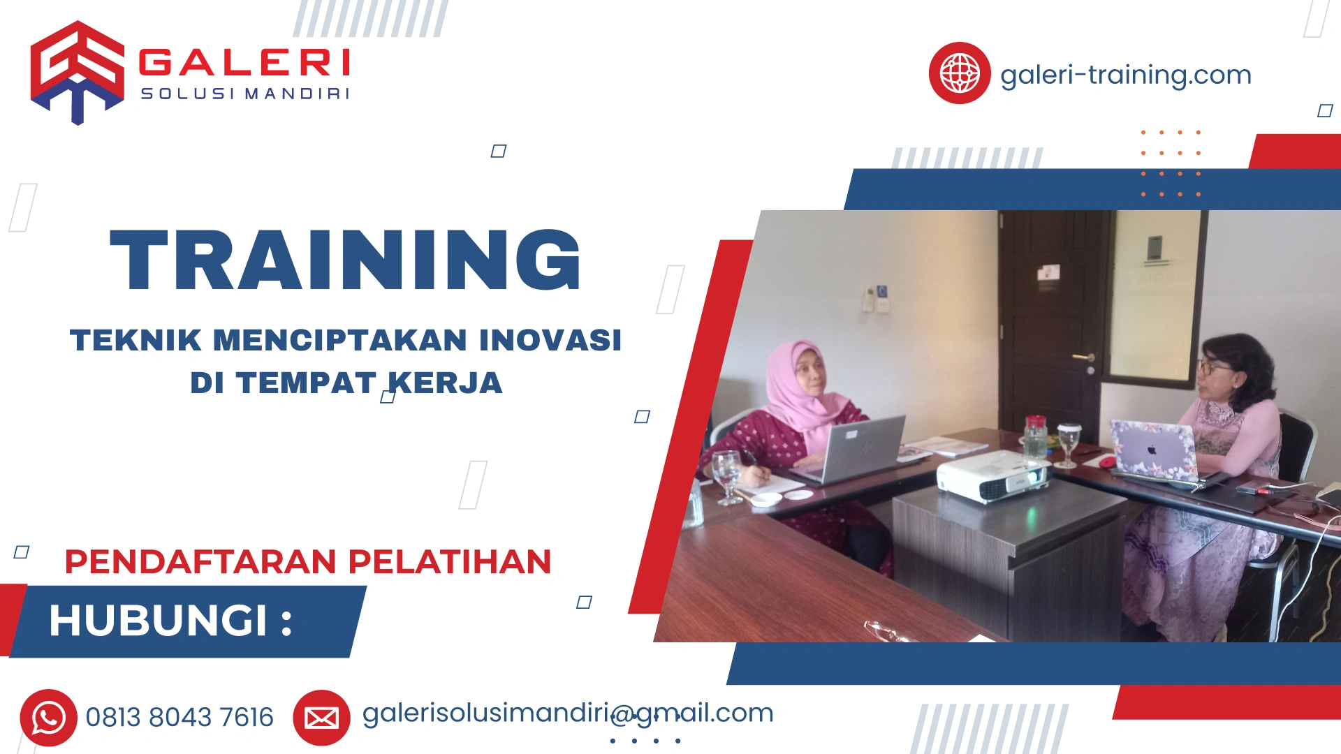 TRAINING TEKNIK MENCIPTAKAN INOVASI DI TEMPAT KERJA