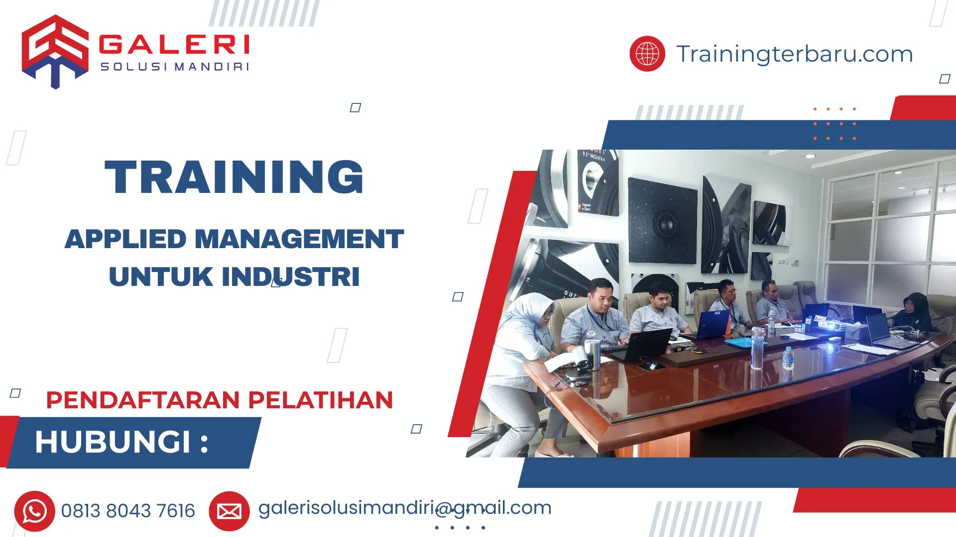 TRAINING APPLIED MANAGEMENT UNTUK INDUSTRI 