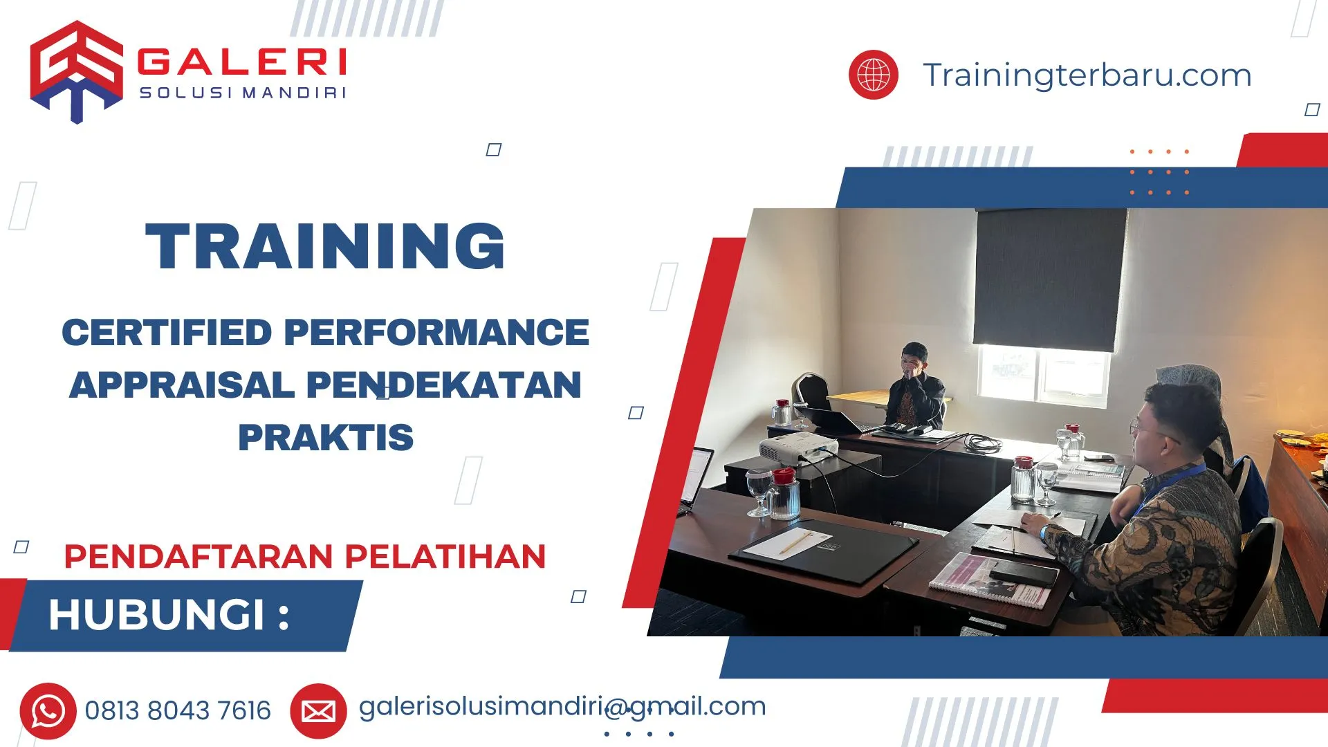 TRAINING CERTIFIED PERFORMANCE APPRAISAL PENDEKATAN PRAKTIS 