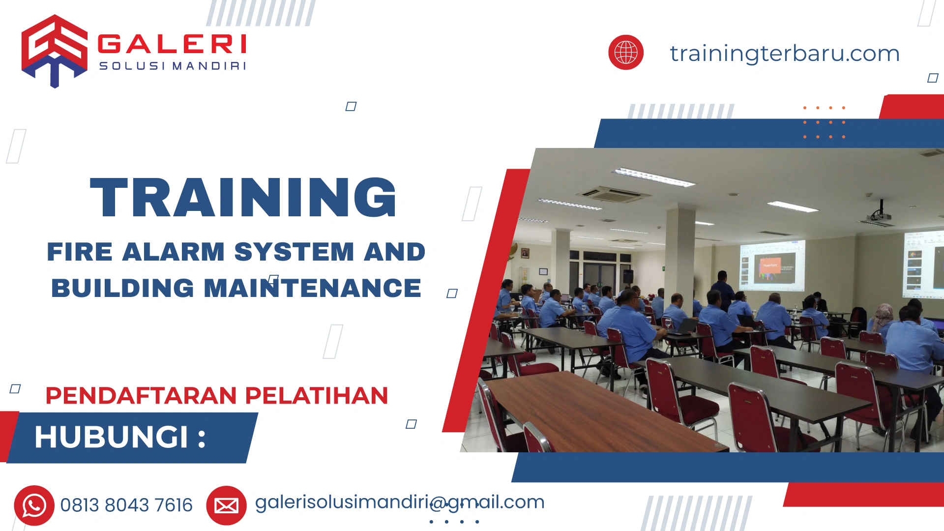 TRAINING FIRE ALARM SYSTEM AND BUILDING MAINTENANCE
