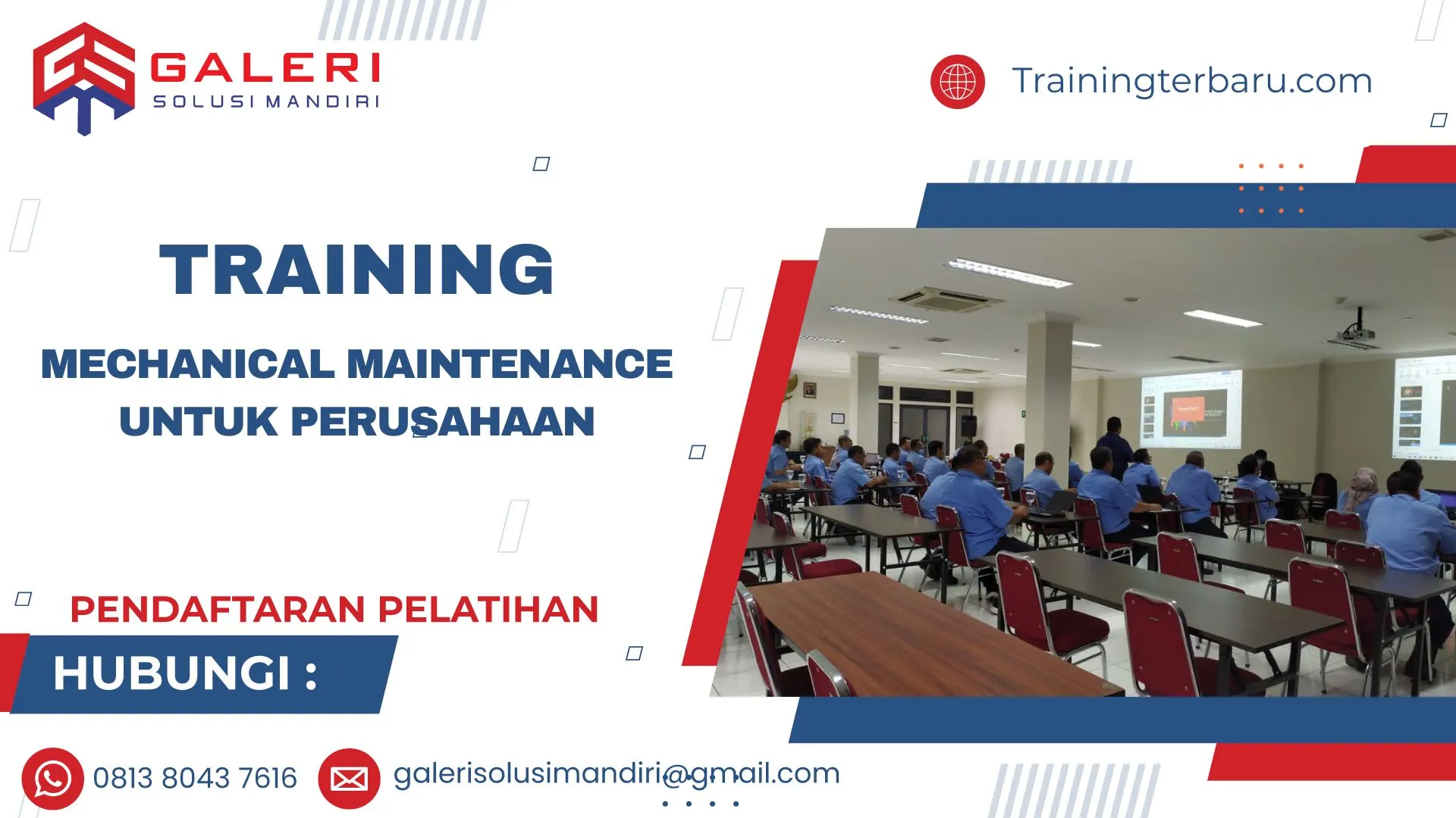 Pelatihan Mechanical Maintenance untuk Perusahaan