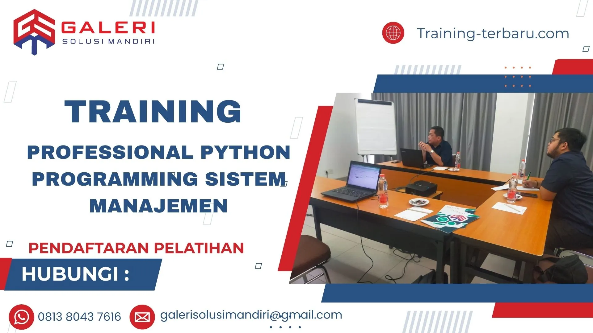 Pelatihan Professional Python Programming Sistem Manajemen