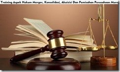 training aspek hukum merger murah