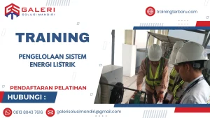 TRAINING PENGELOLAAN SISTEM ENERGI LISTRIK