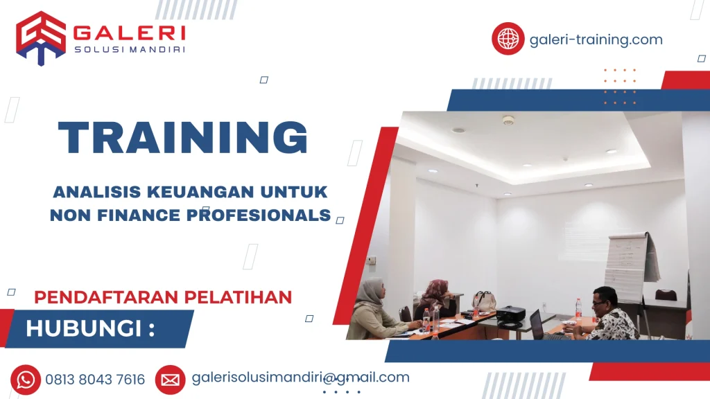 TRAINING ANALISIS KEUANGAN UNTUK NON FINANCE PROFESIONALS