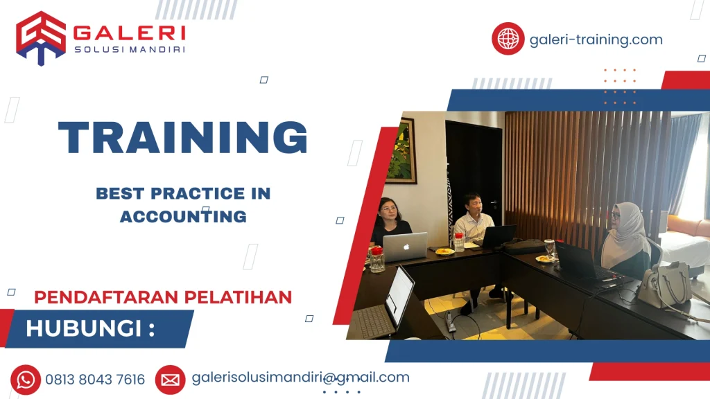TRAINING BEST PRACTICE IN ACCOUNTING