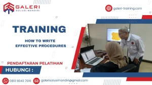 TRAINING HOW TO WRITE EFFECTIVE PROCEDURES