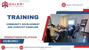 TRAINING COMMUNITY DEVELOPMENT AND CONFLICT HANDLING
