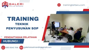 TRAINING TEKNIK PENYUSUNAN SOP