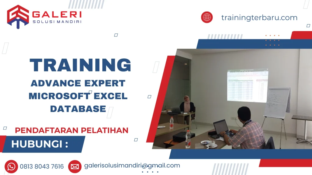 TRAINING ADVANCE EXPERT MICROSOFT EXCEL DATABASE