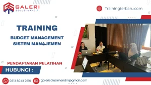 TRAINING BUDGET MANAGEMENT SISTEM MANAJEMEN